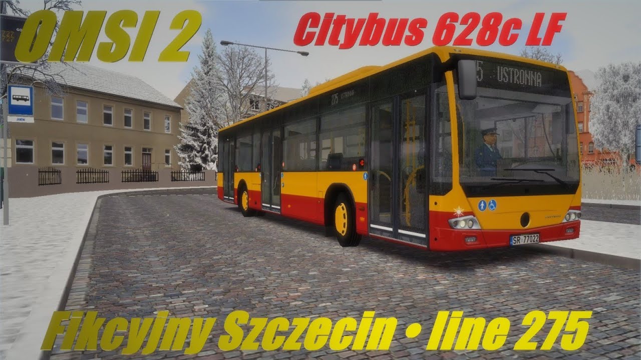 OMSI 2 &bull; Add-on Citybus 628c & 628g LF &bull; Fikcyjny Szczecin (line 275)