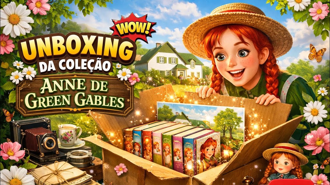 UNBOXING | Coleção Anne de Green Gables 