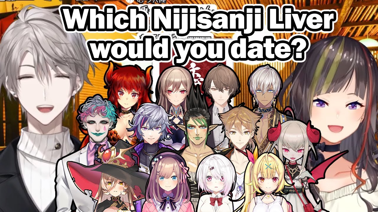 [Eng Sub] Kaida Haru and Hayase Sou talk about who they would date in Nijisanji