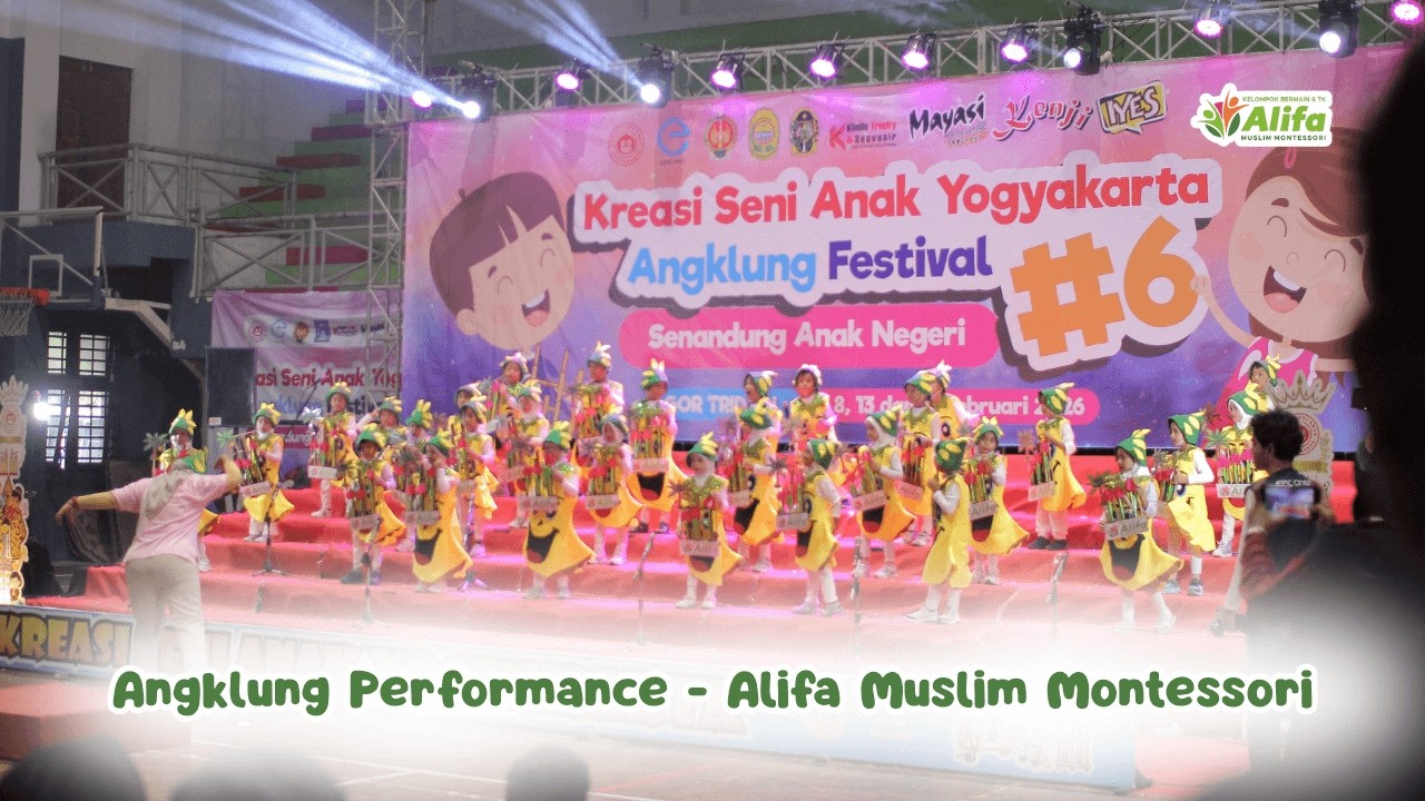 Alifa Muslim Montessori Perform at Kreasi Seni Anak Yogyakarta | 8 Februari 2026