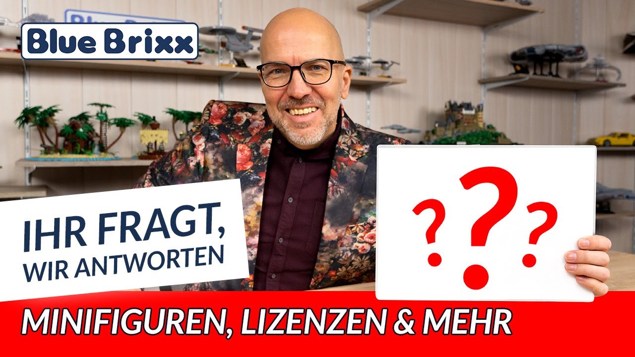 Minifiguren? Neue Lizenzen? Star Trek, Stores, Burg Blaustein & mehr! Ihr fragt – wir antworten!