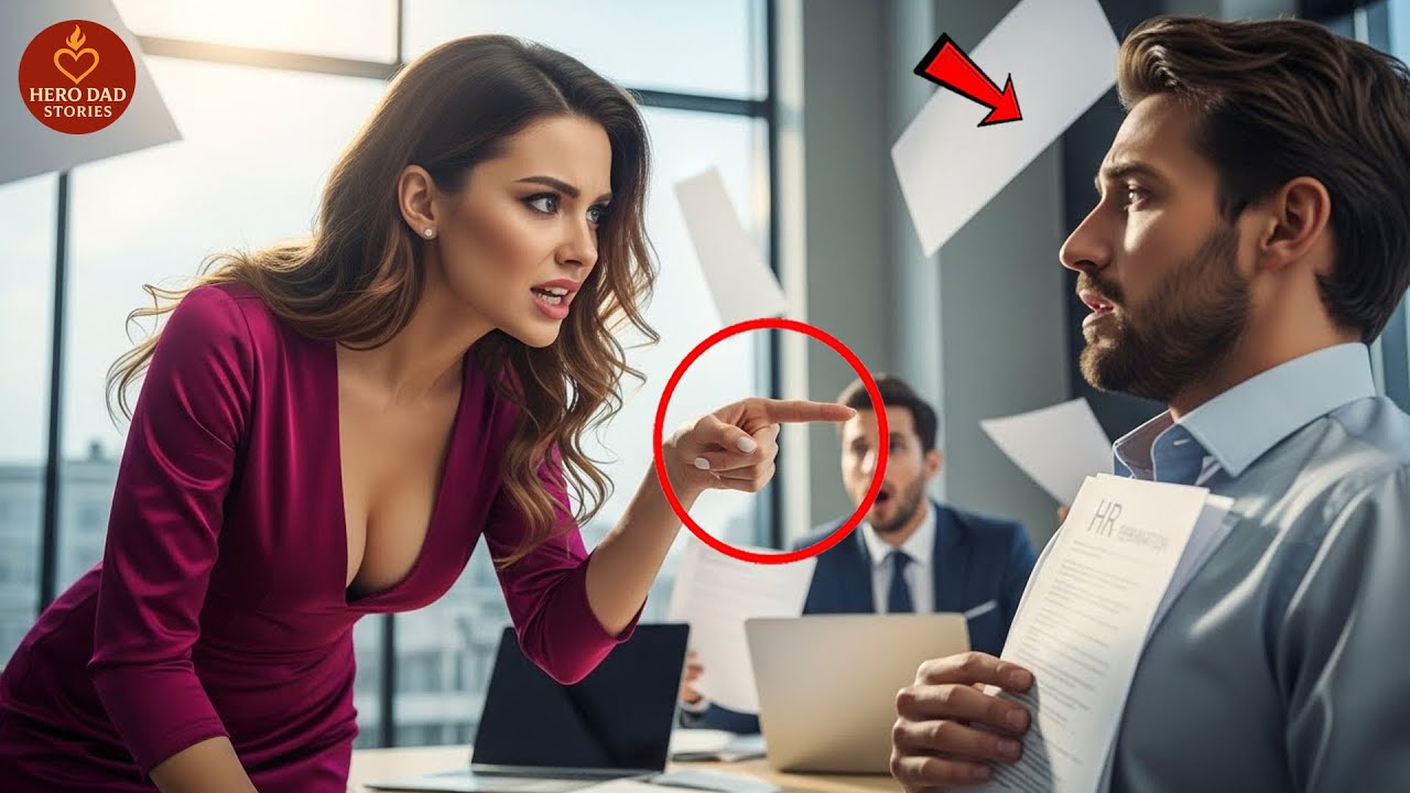 Fired After Taking the Blame, the Single Dad Stood Defeated—Until the CEO Whispered, “Come With Me