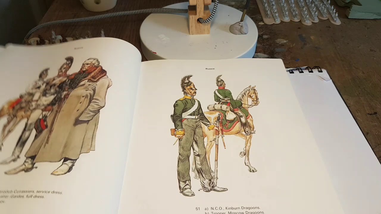6mm painting tutorial painting Adler Napoleonic dragoons