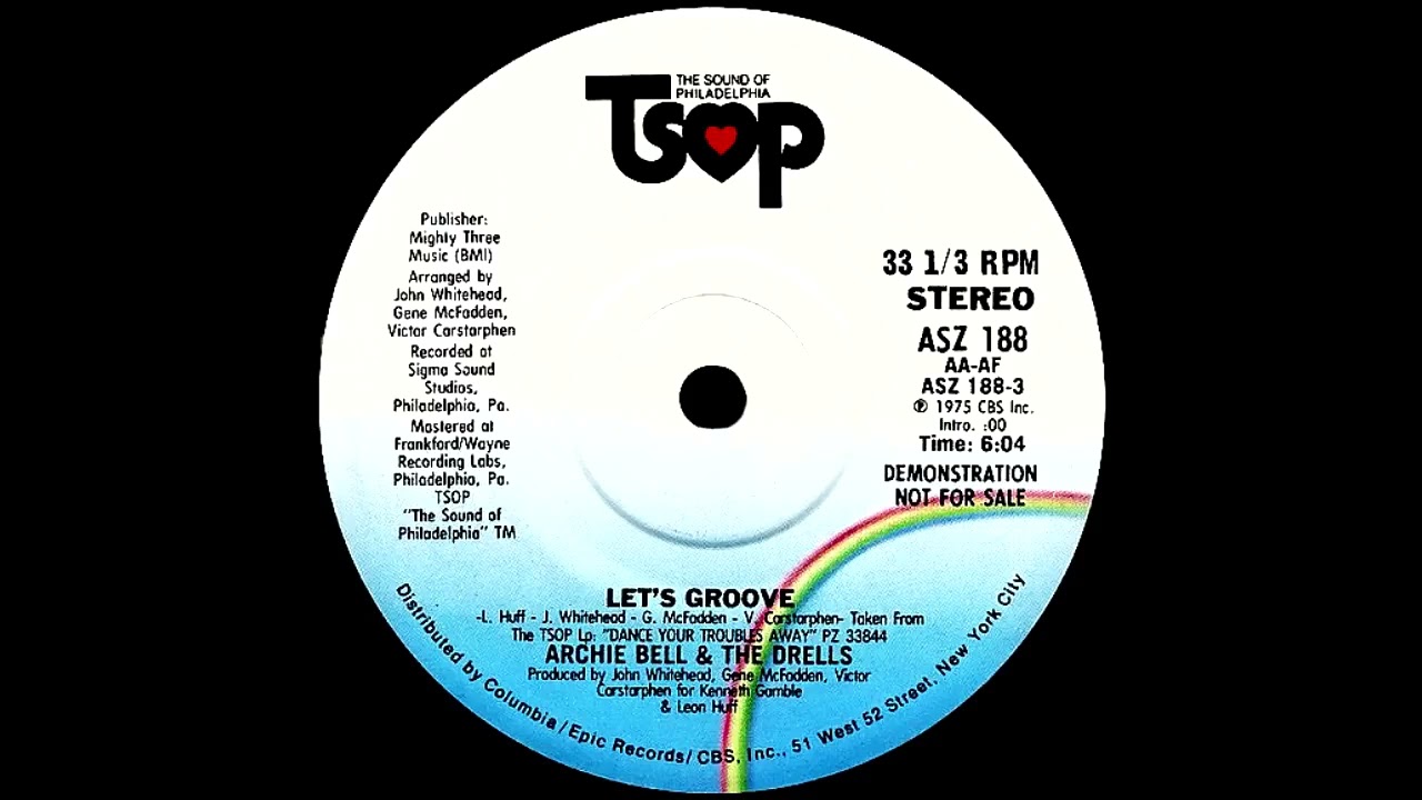 Archie Bell & The Drells - Let's Groove (Dj ''S'' Rework)