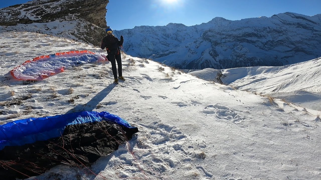 RAW - speedfly from birg to stechelberg