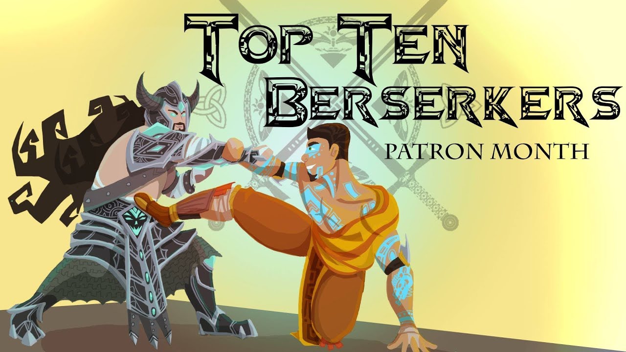 Top Ten Video Game Berserkers (Patreon Reward)