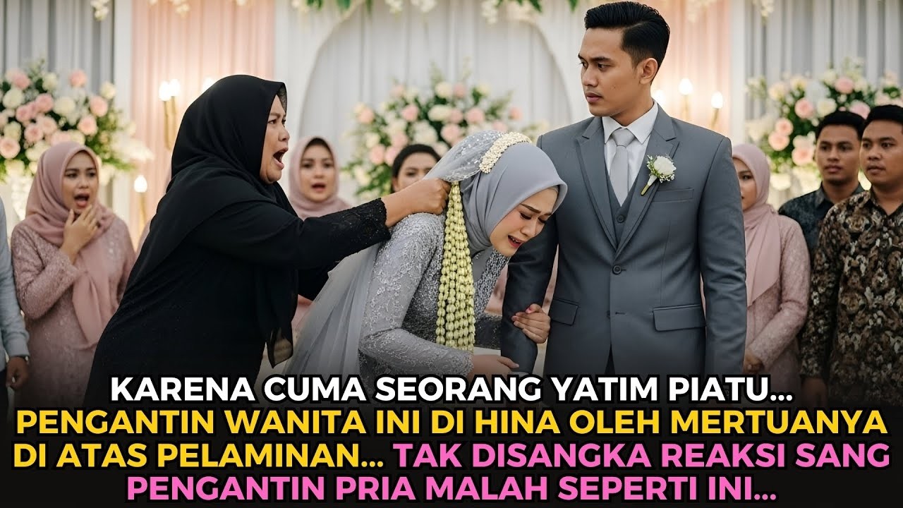 Pengantin Miskin Yatim Ini Dihina Mertua di Pelaminan, 1 Bulan Kemudian Semua Terkunci Mulut!