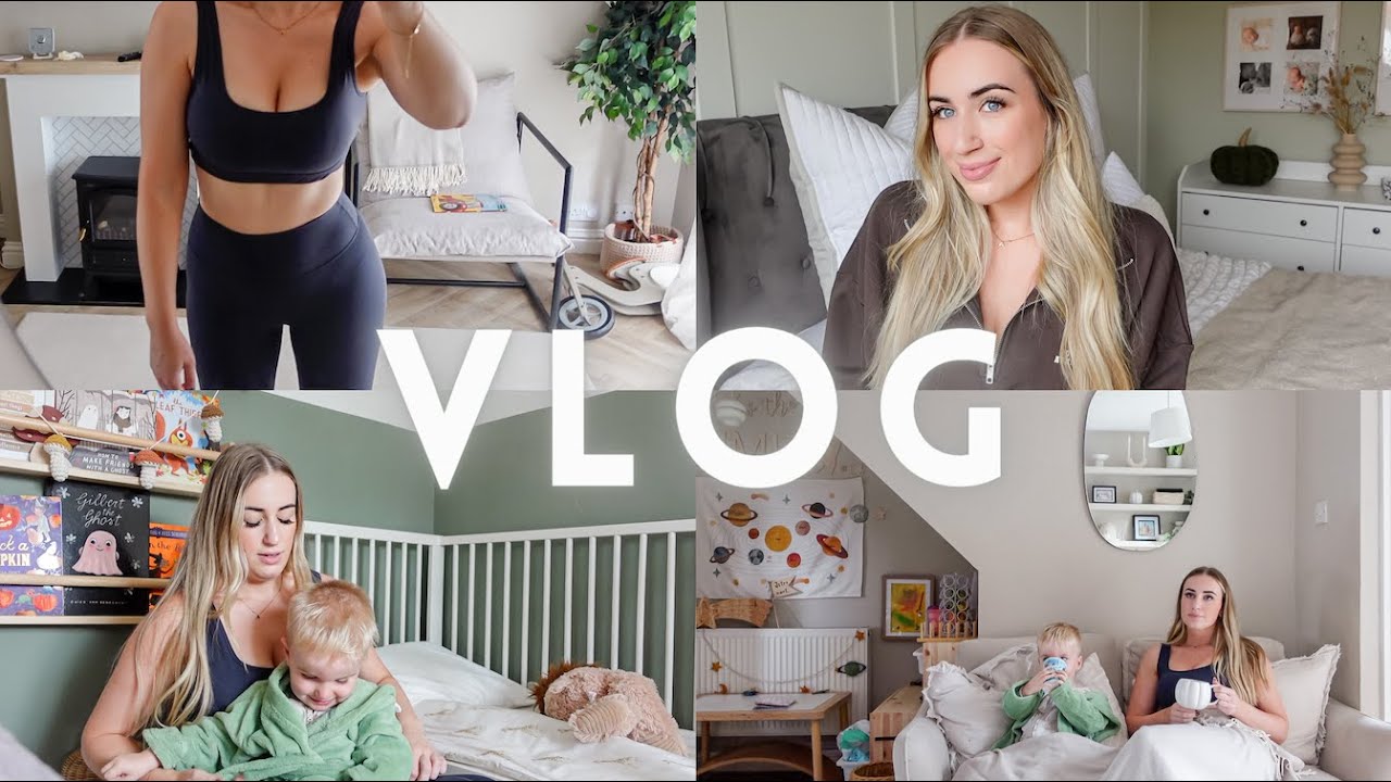 COSY VLOG + ADANOLA HAUL | Gym Wear Haul, Toddler Mum Evening, Autumn Crafts