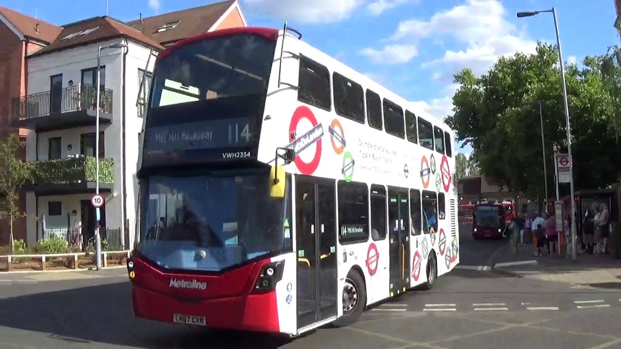 London Buses 2022-Ruislip & West Ruislip Stations