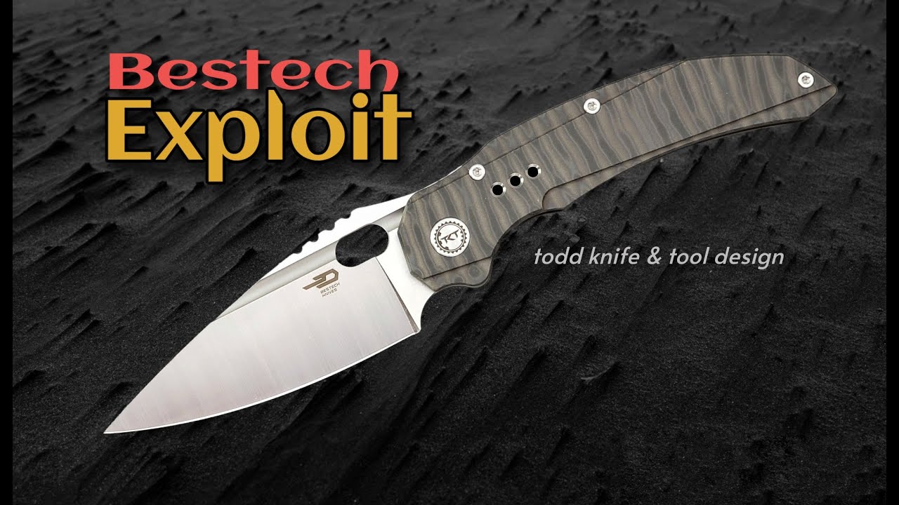 Bestech Exploit Flipper Blade: великолепный дизайн от Todd Knife & Tool!