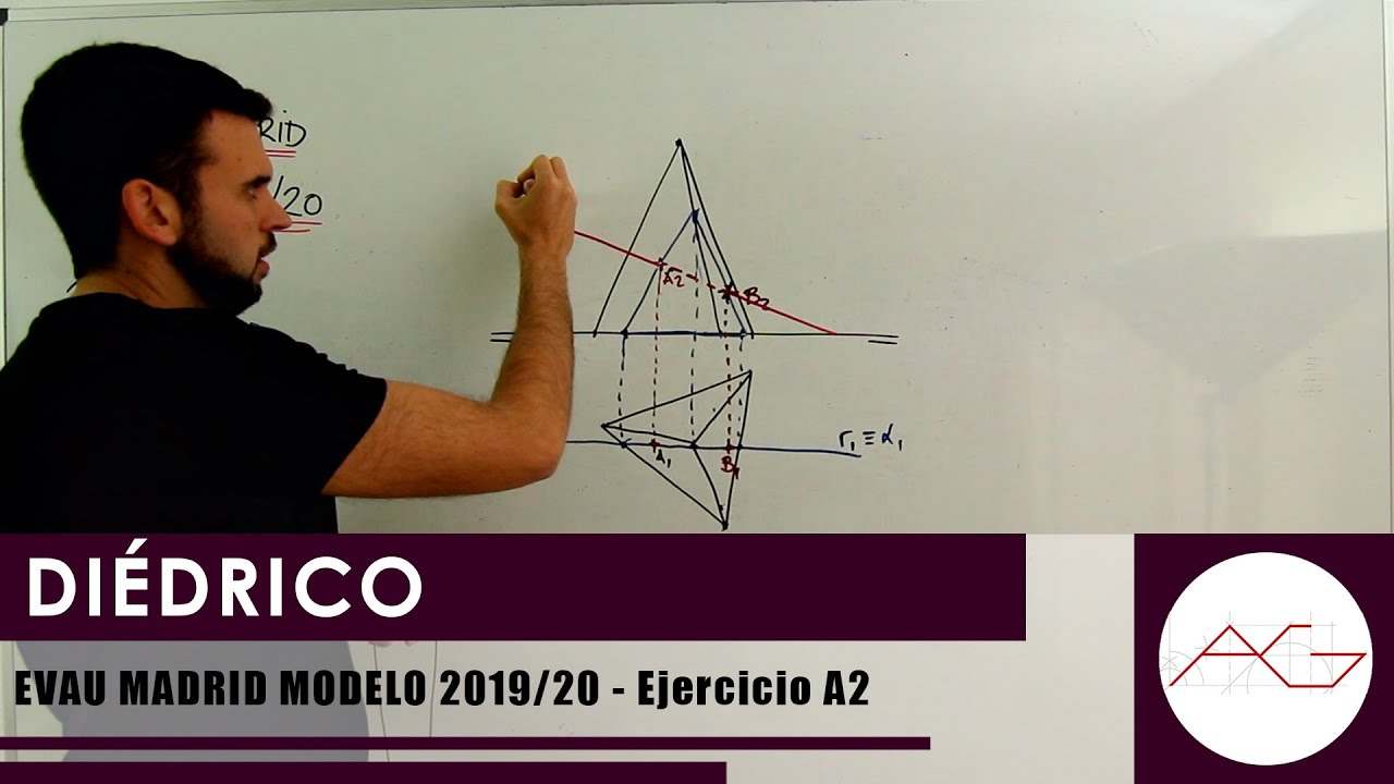 EVAU DIBUJO T&Eacute;CNICO MADRID MODELO 2019/20 - Di&eacute;drico (A2)