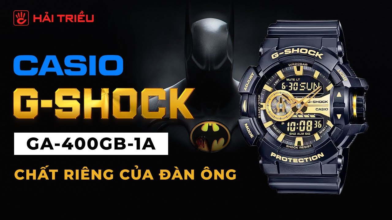 Đánh giá đồng hồ Casio G-Shock GA-400GB-1A9DR vì sao được nhiều người yêu thích ?