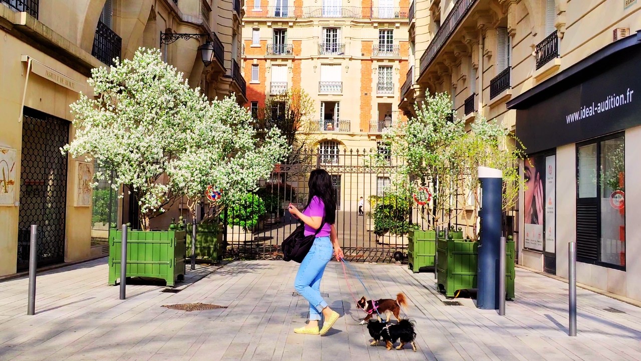 [4K] Elegant Walk in Neuilly-sur-Seine – French Chic & Luxury Paris Vibes (4K POV)