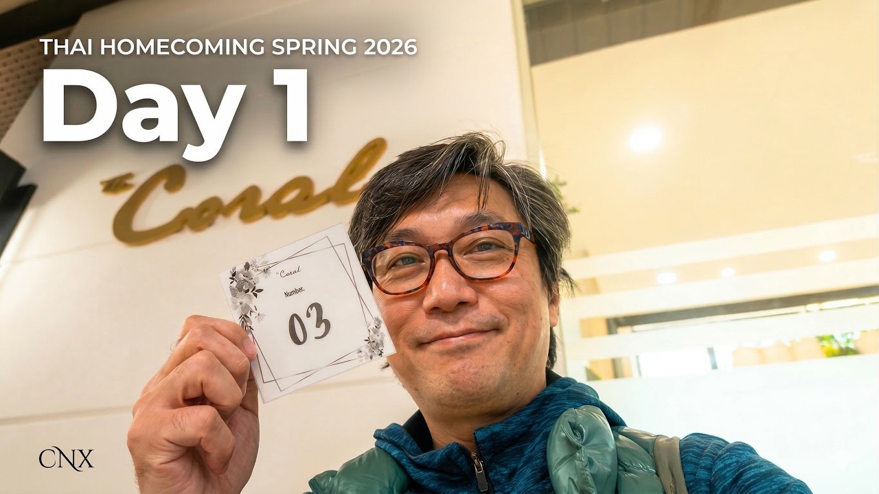 Thai Homecoming Spring 2026 -Day1- A New Beginning:Flying to Chiang Mai in Broad Daylight 【ミチアツ閲覧用】