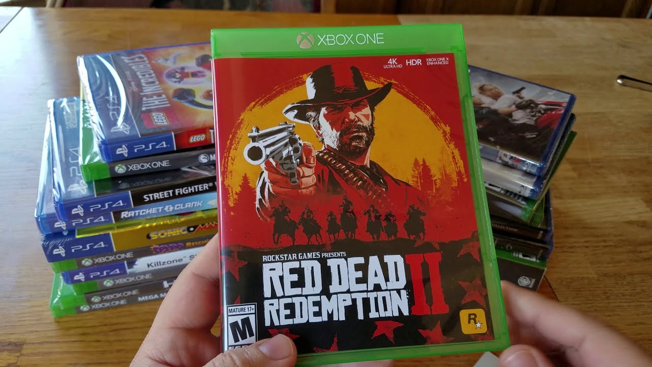 Red Dead Redemption II Xbox One Unboxing