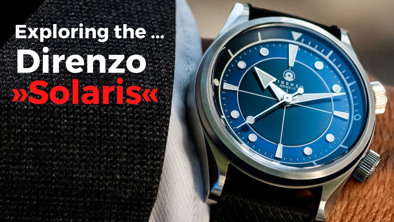 Direnzo DRZ 05 Solaris – Great Vintage Inspired Diver. Watch Review.