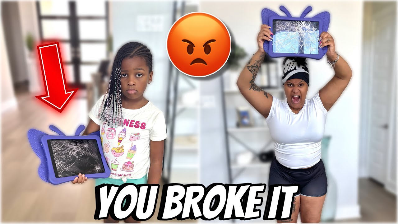MOM Destroys Daughter IPAD, She Instantly Regrets It