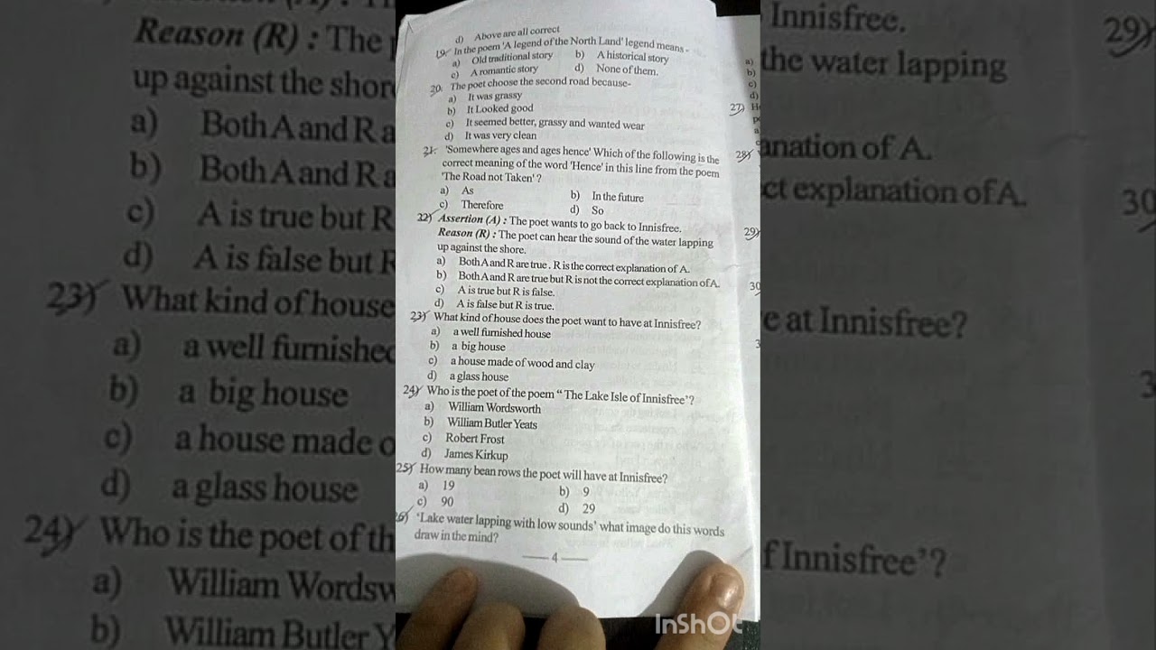 Half yearly exam 2025 English question paper class 9 | 2024 #seba #exam