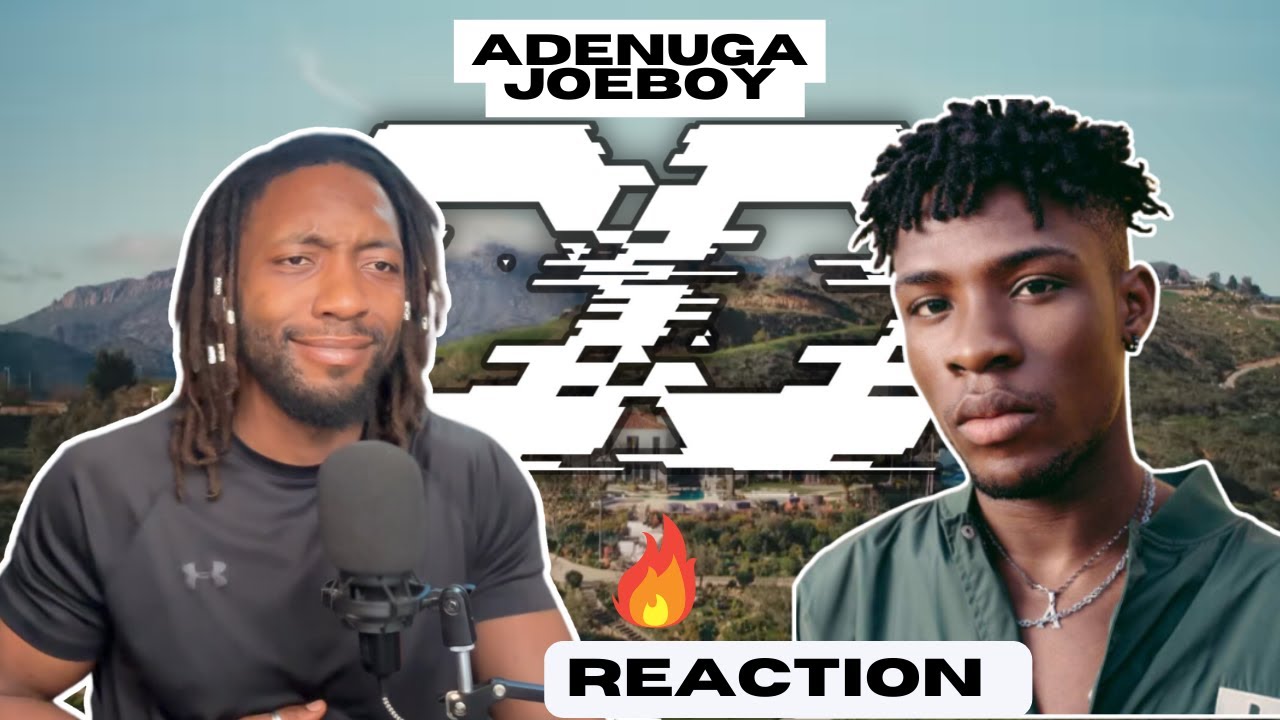 Joeboy - Adenuga ft. Qing Madi [Official Visualiser] | UNIQUE REACTION