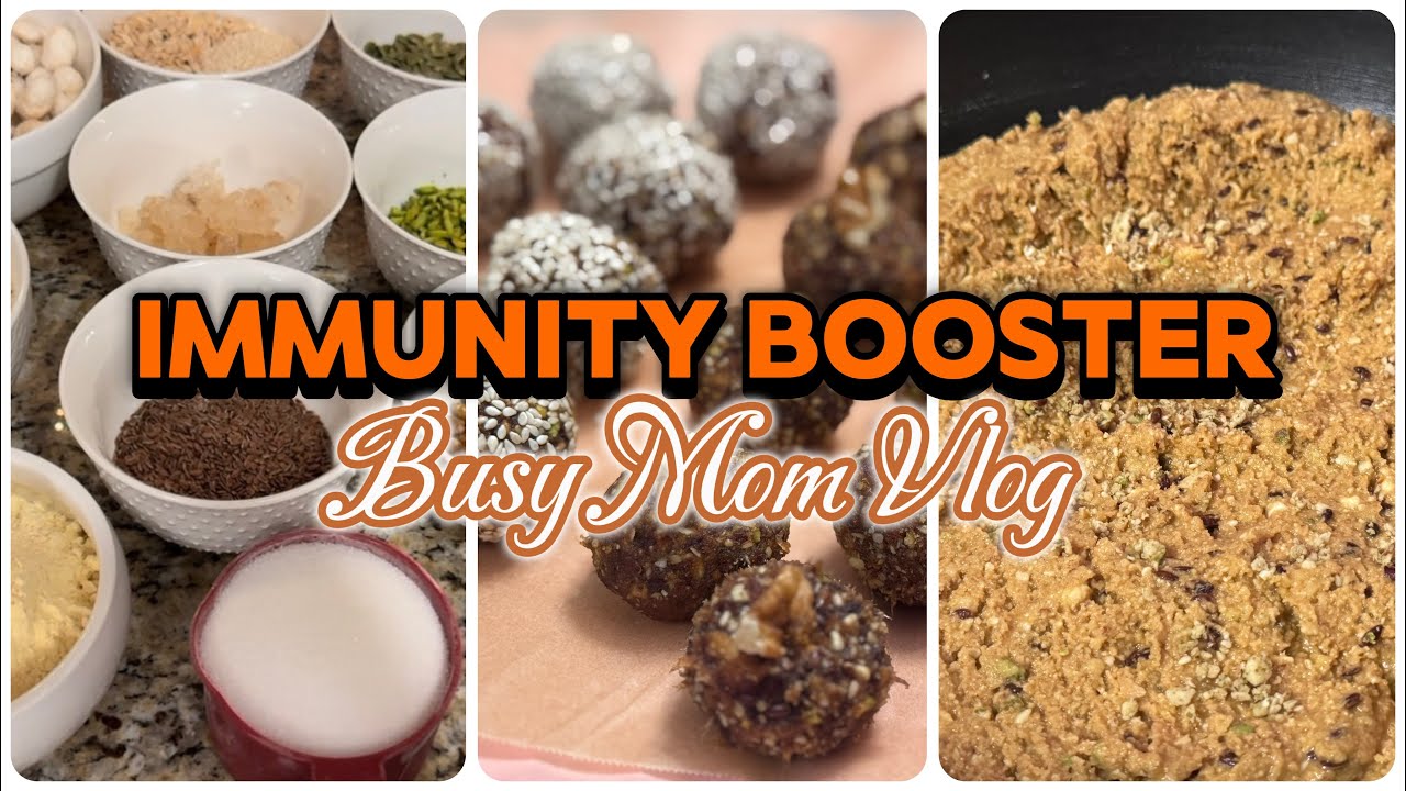 Busy Mom Vlog🌸 | Immunity Booster Recipe for Kids & Family | Daily Mom Life Routine🇨🇦