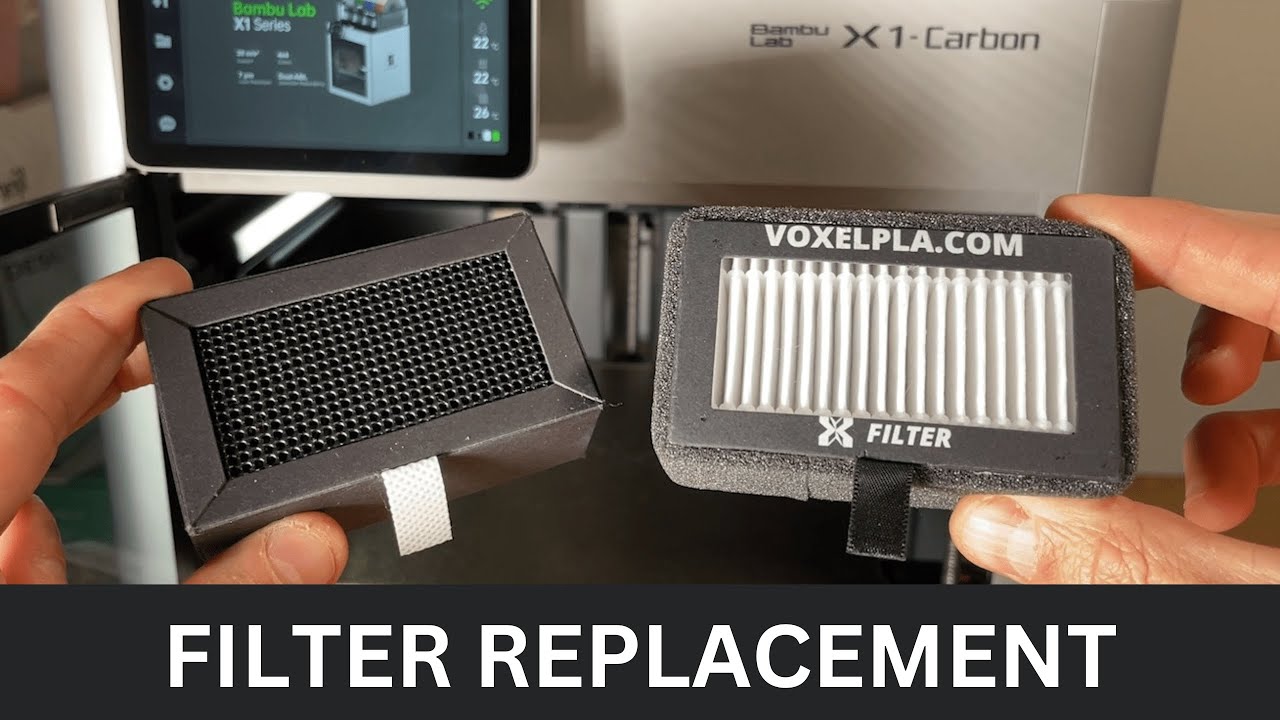 Bambu Lab Filter Replacement (VoxelPLA Carbon Plus HEPA)
