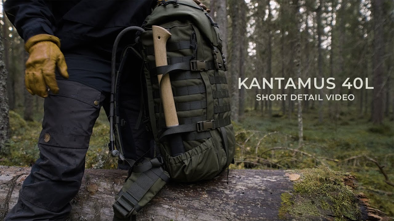 Savotta Kantamus 40L short detail video