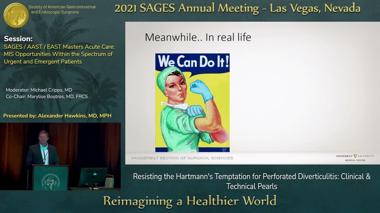 Resisting the Hartmann's Temptation for Perforated Diverticulitis: Clinical & Technical Pearls
