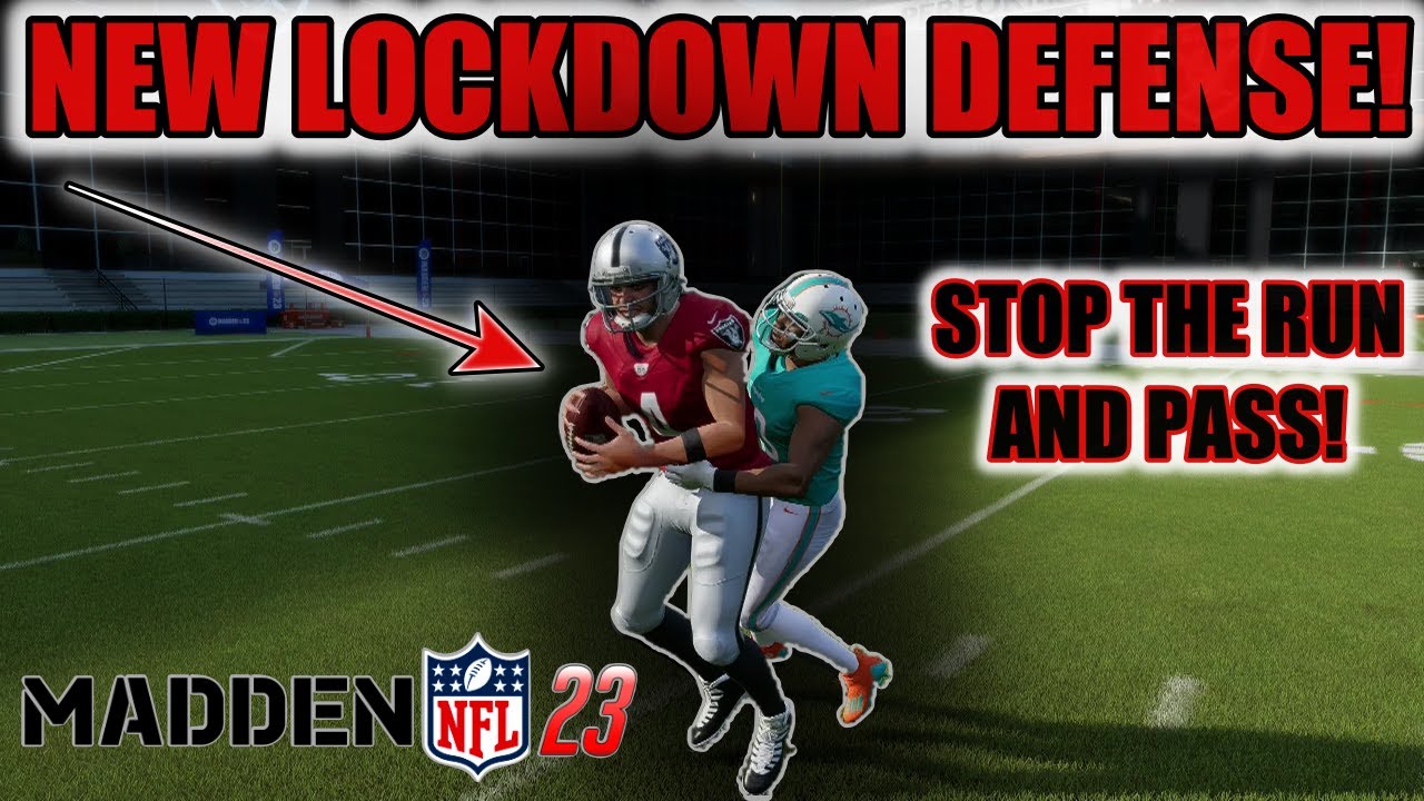 THIS IS BROKEN! Best Blitz & Base Defense Madden NFL 23! STOPS RUN & PASS Gameplay Tips & Tricks