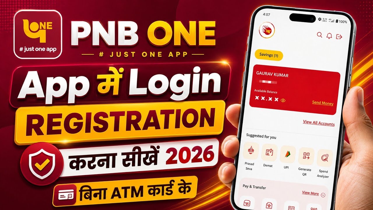 PNB One App Me User Id Kaise Banaye | Pnb One Login Kaise Kare | Pnb One Kaise Use Kare 