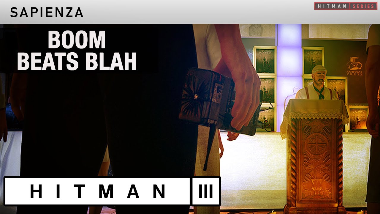 HITMAN 3 Sapienza - "Boom Beats Blah" Challenge