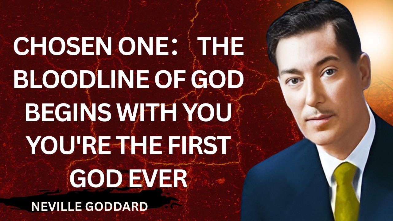 CHOSEN ONE： THE BLOODLINE OF GOD BEGINS WITH YOU YOU'RE THE FIRST GOD EVER#nevillegoddard