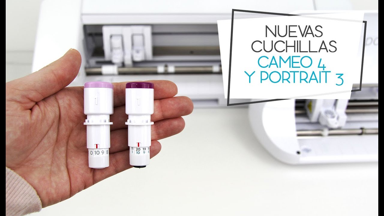 Nuevas cuchillas para Cameo 4 y Portrait 3