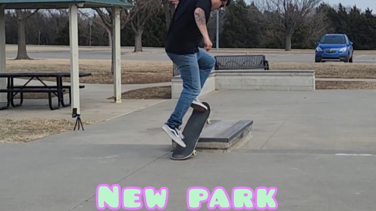 Went to a new skatepark today!!!!