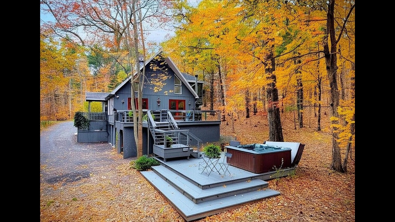 Design Meets Wilderness on 15.4 Acres - 126 Storks Nest Rd, Round Top, New York