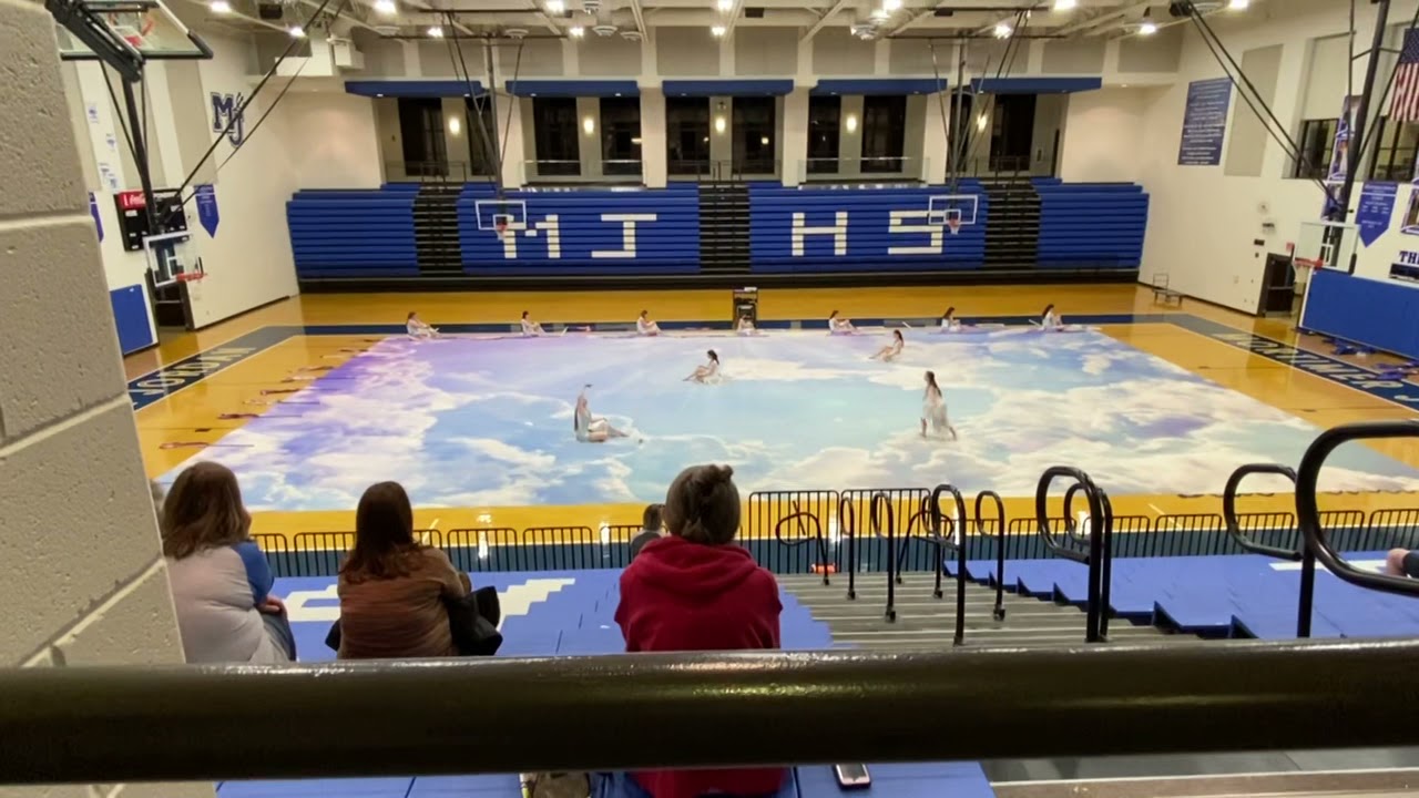 Winterguard Final Home Performance (Second Run Through) Phone recording