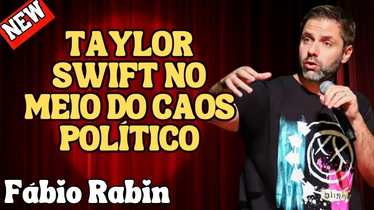 ISRAEL, MILEI E TAYLOR SWIFT NA MESMA PIADA – FÁBIO RABIN COMÉDIA STAND UP