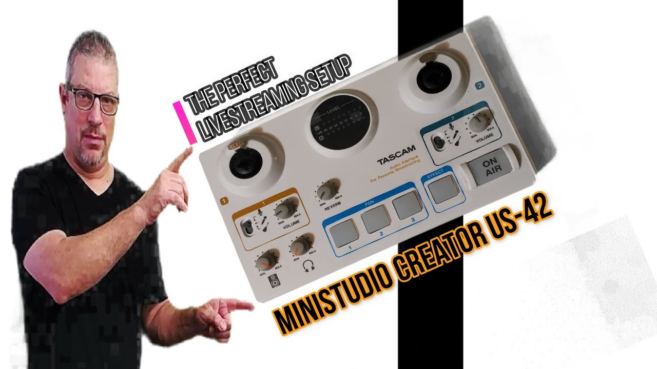 TASCAM MINI-STUDIO CREATOR 42 REVIEW / TUTORIAL