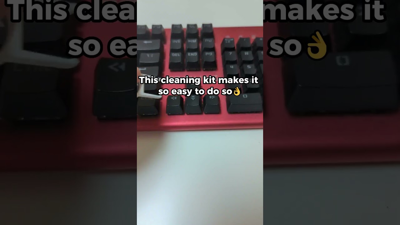 Are you a true Gamer? 🤔 Check the description #gaming #capcut #clean #keyboardcleaner #fyp #gamers