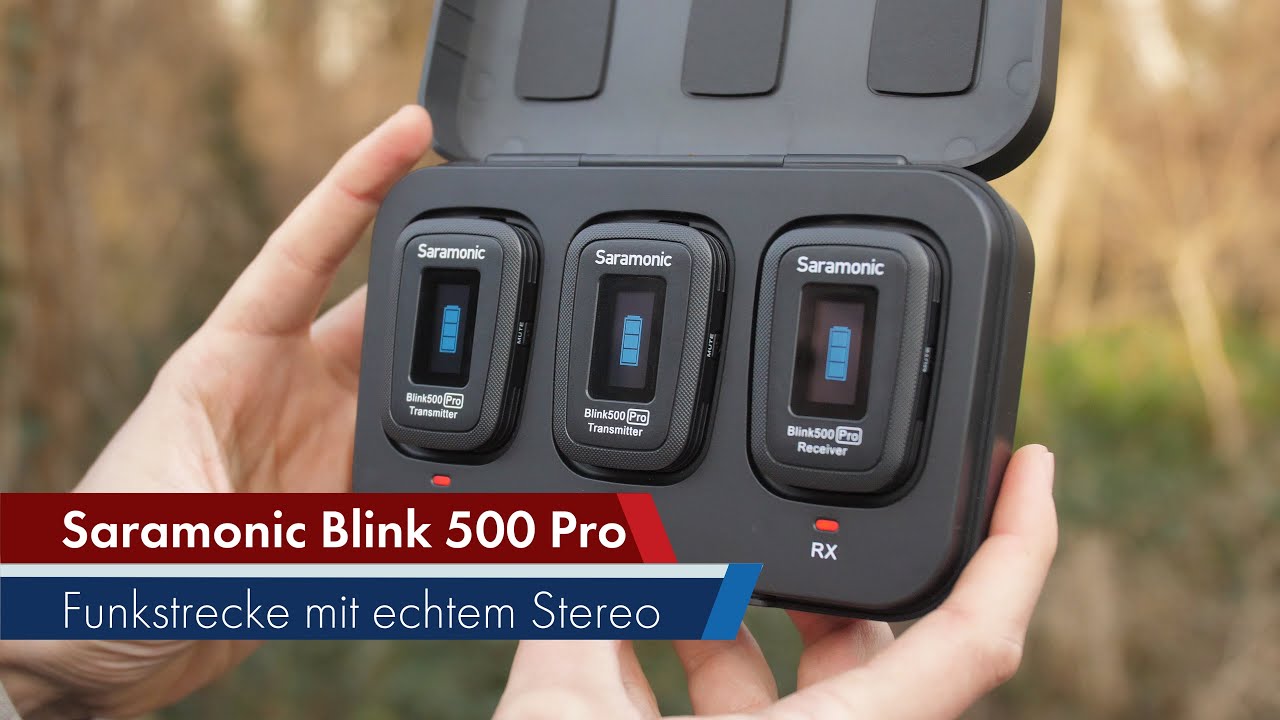 Saramonic Blink 500 Pro | Echte Stereo-Funkstrecke im Test [Deutsch]