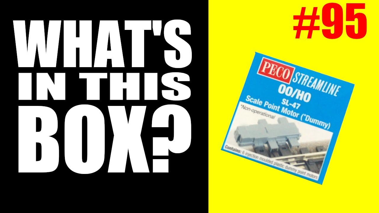 95 - Peco SL-47 Dummy point motor in OO gauge