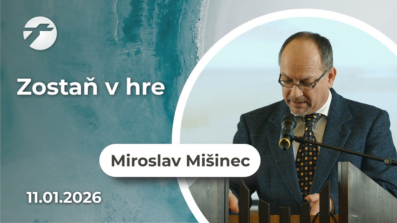 Miroslav Mišinec - Zostaň v hre [11.01.2026]