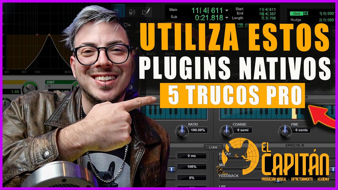 PRO TOOLS: 5 Trucos Profesionales con PLUGINS GRATUITOS  NATIVOS (Que no sabías que podías hacer)