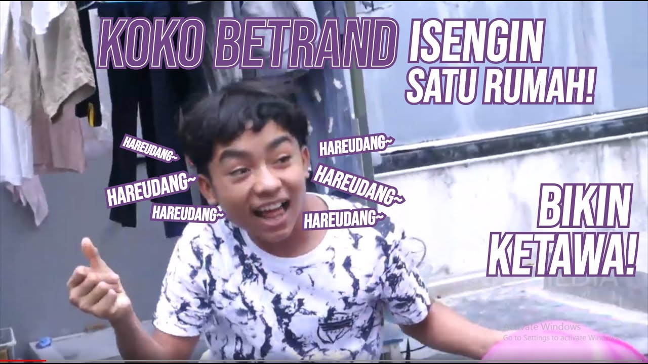 Lucu Banget Koko Betrand Isengin Satu Rumah, Jadi Begini Deh! | DIARY THE ONSU (5/6/20) P1