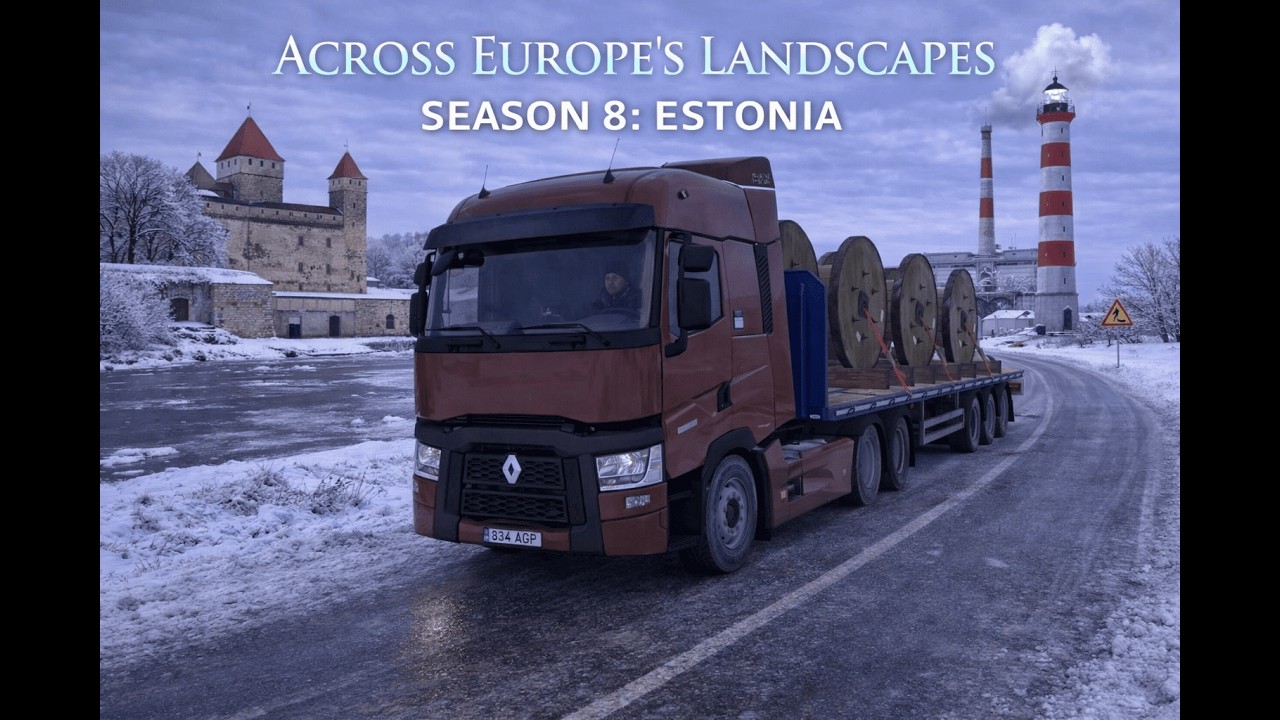 Across Europe’s Landscapes ~ Season 8: Estonia / Kuressaare → Paldiski [21/02/2026] (Part IІ)