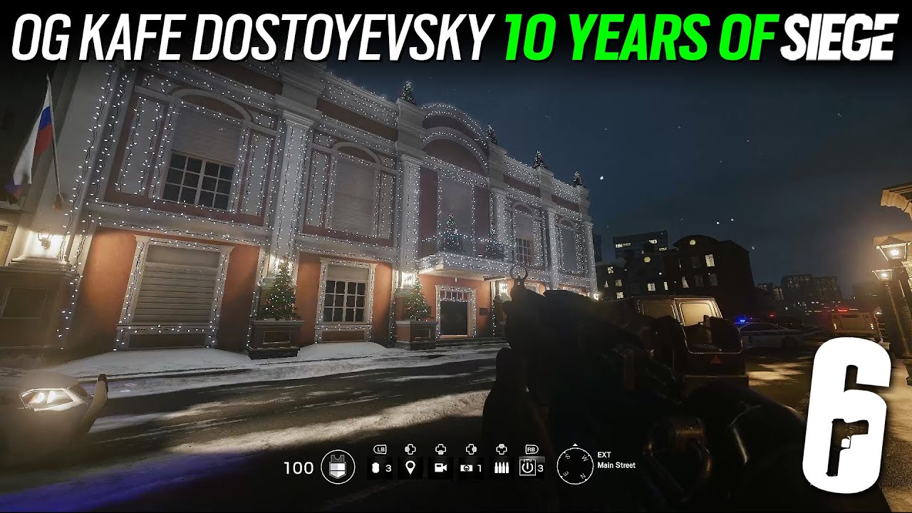 Y1S0 Original Kafe Dostoyevsky (Night) - 10 Years of Siege - Rainbow Six Siege 🎄 Christmas 🎅
