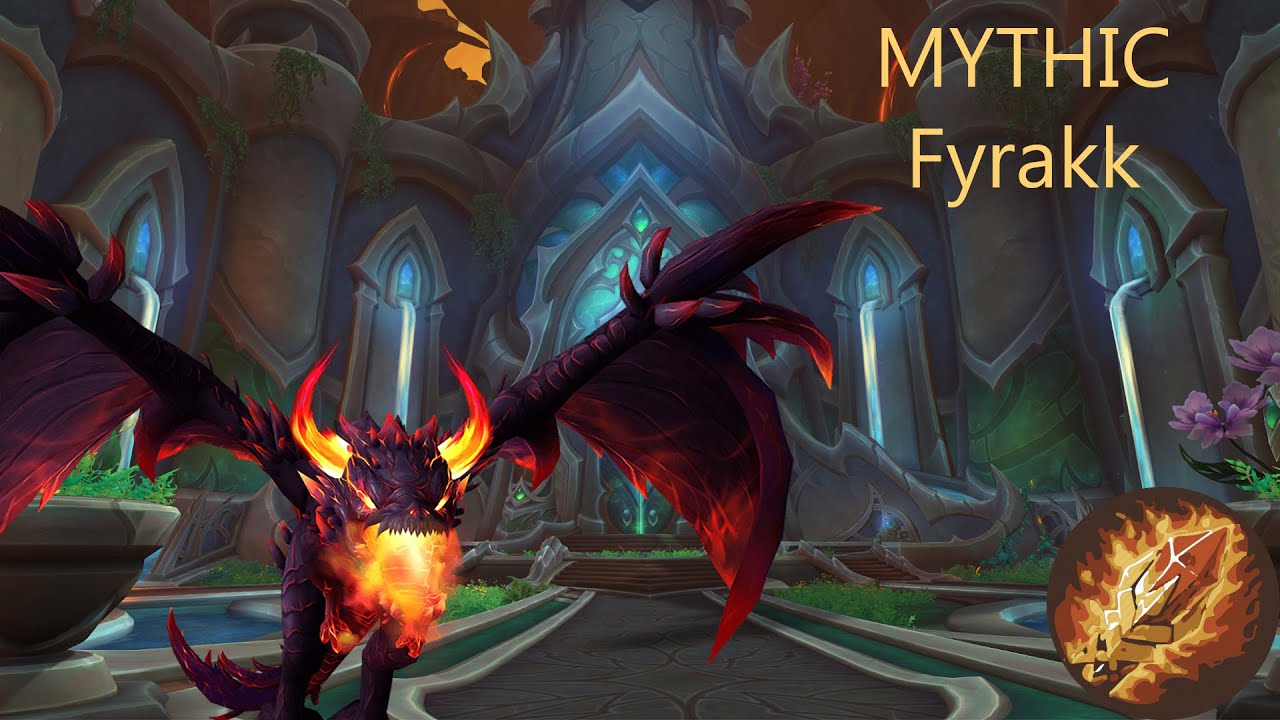 Mythic Fyrakk Arcane Mage POV | World Rank 15 Kill