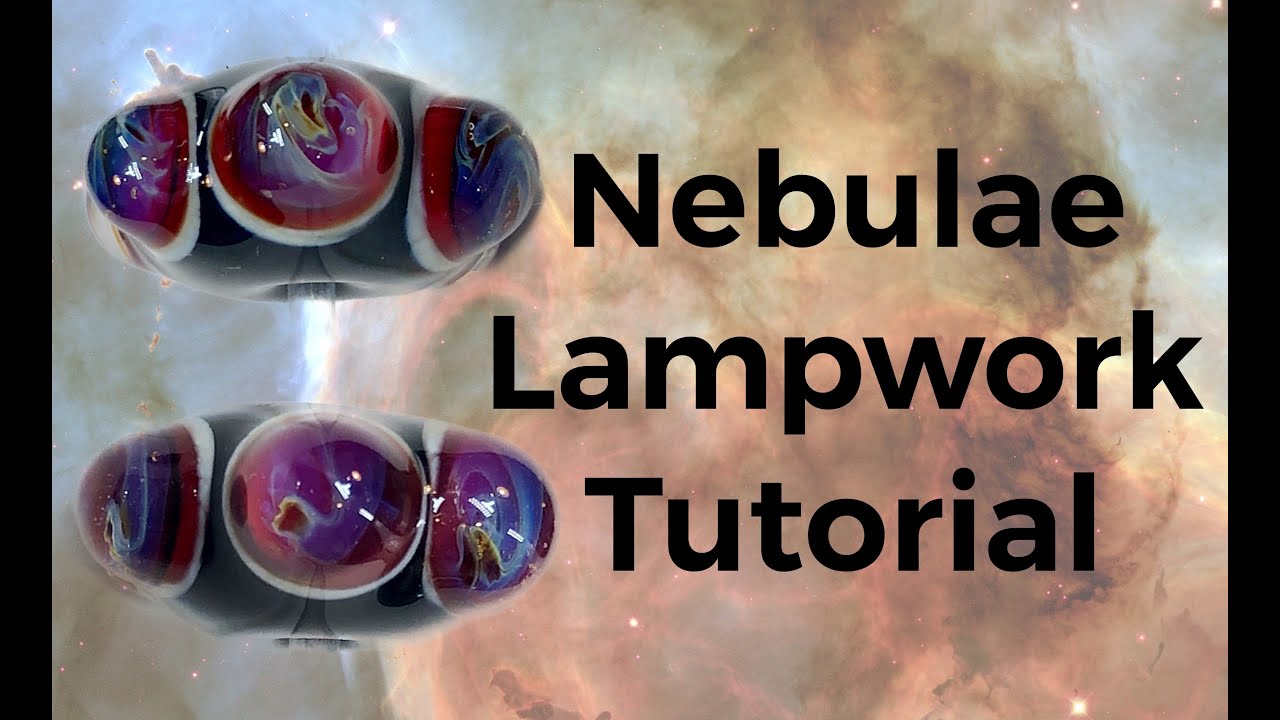 Nebulae Frit Lampwork Glass Bead Tutorial