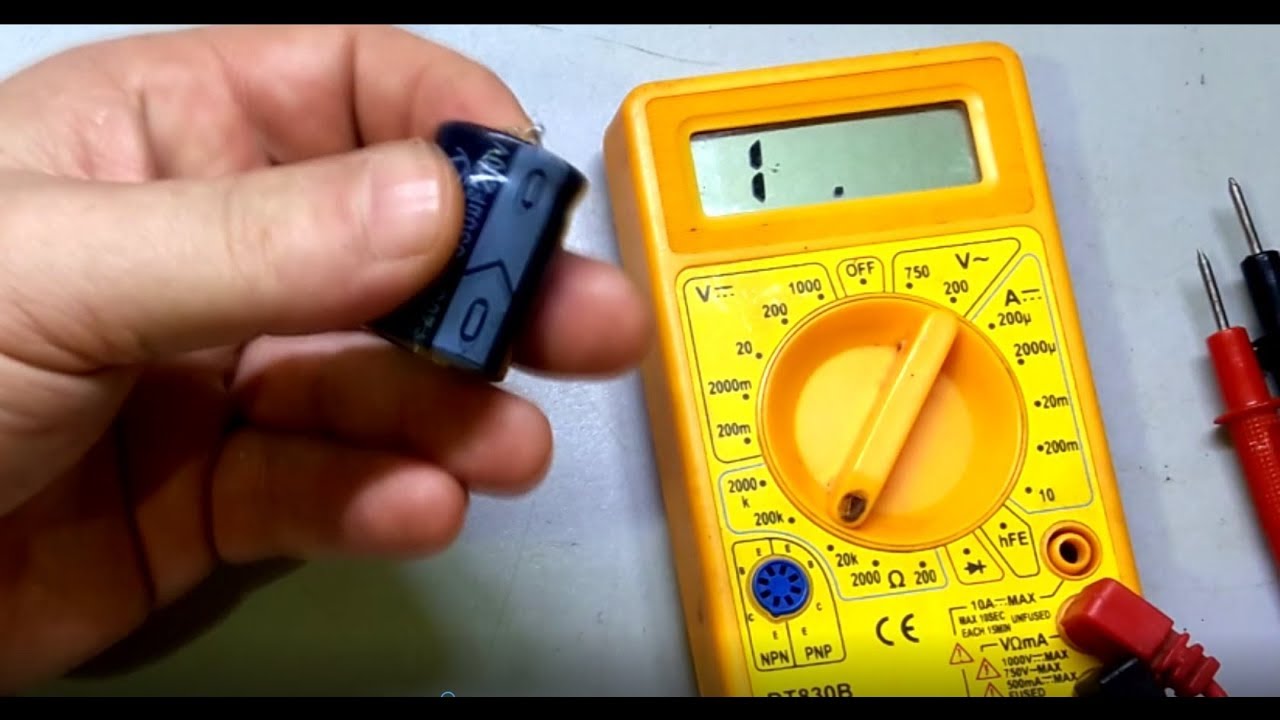 Como Testar Capacitor com Multímetro sem Capacímetro mais Dicas