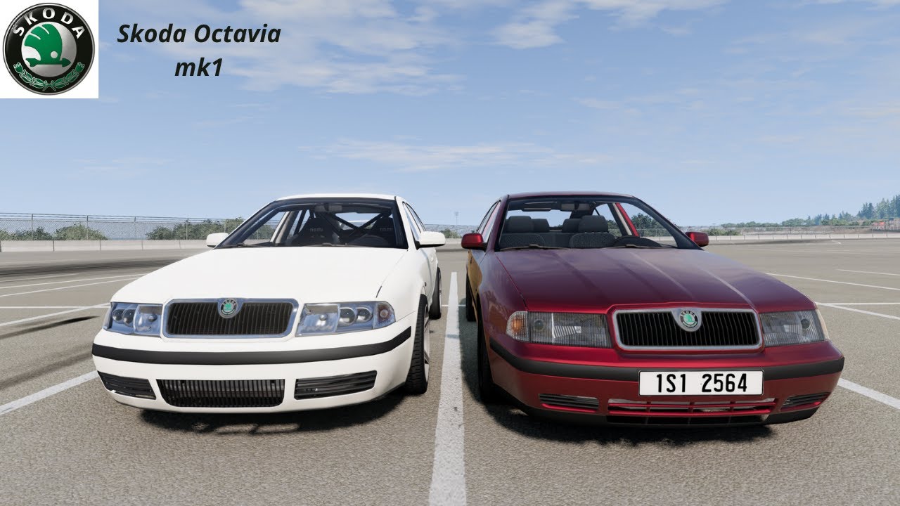 Разглеждаме Skoda octavia mk1 в BeamNG drive.
