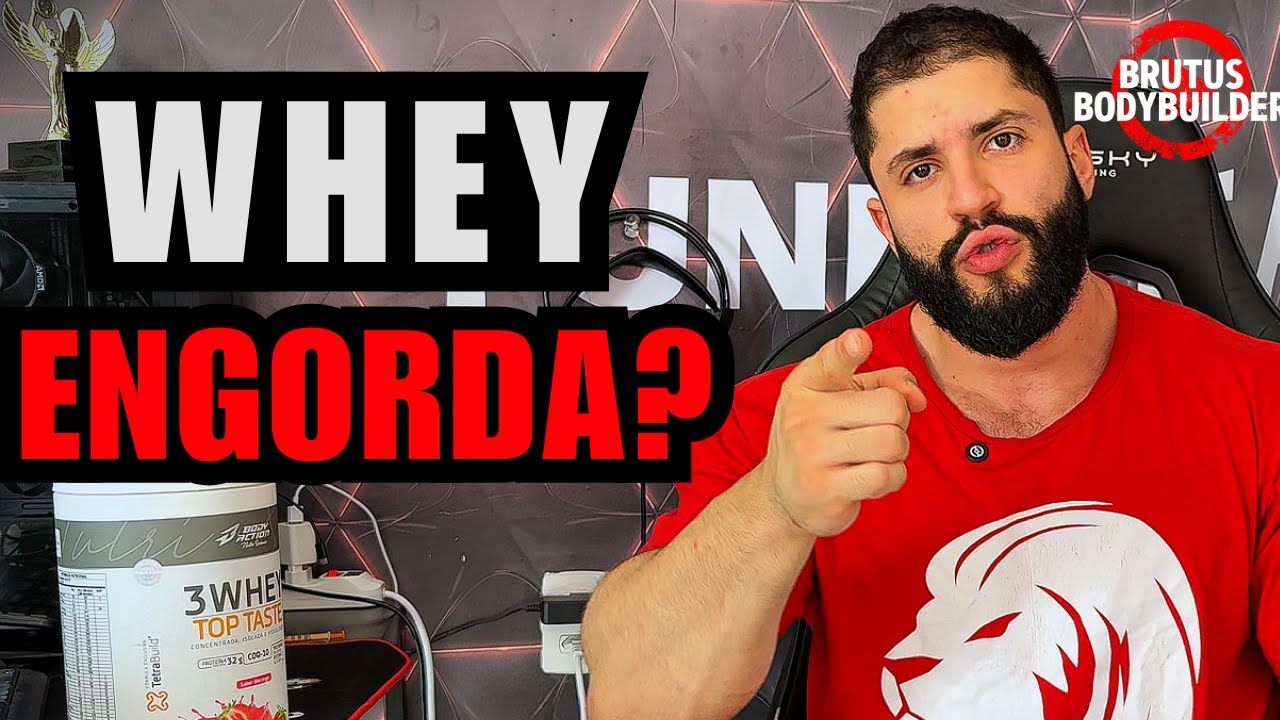 WHEY DÁ BARRIGA? Tem menos calorias que uma Maçã! (A Verdade)